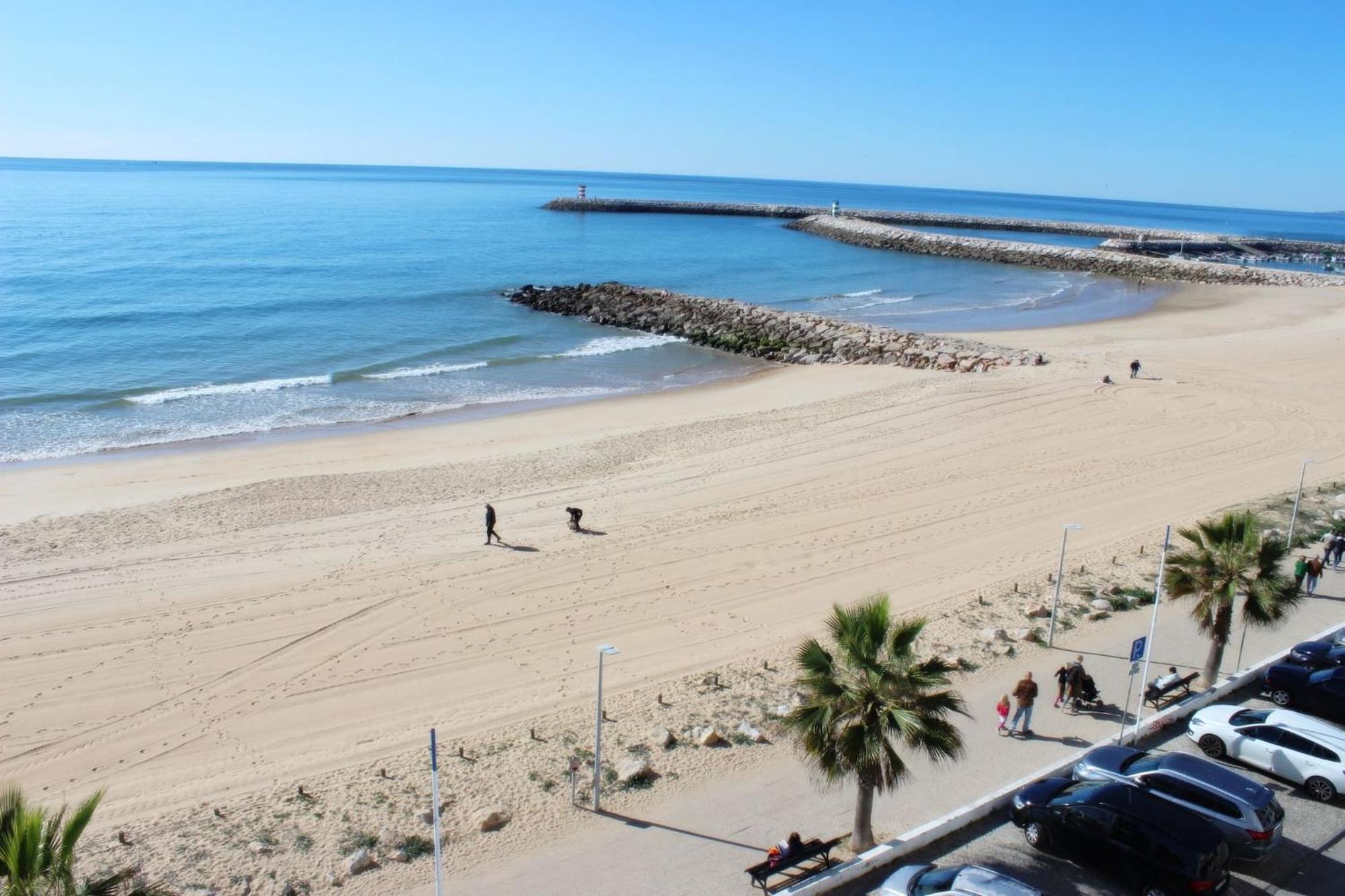 Quarteira Mar - Beach Front Eksteriør billede